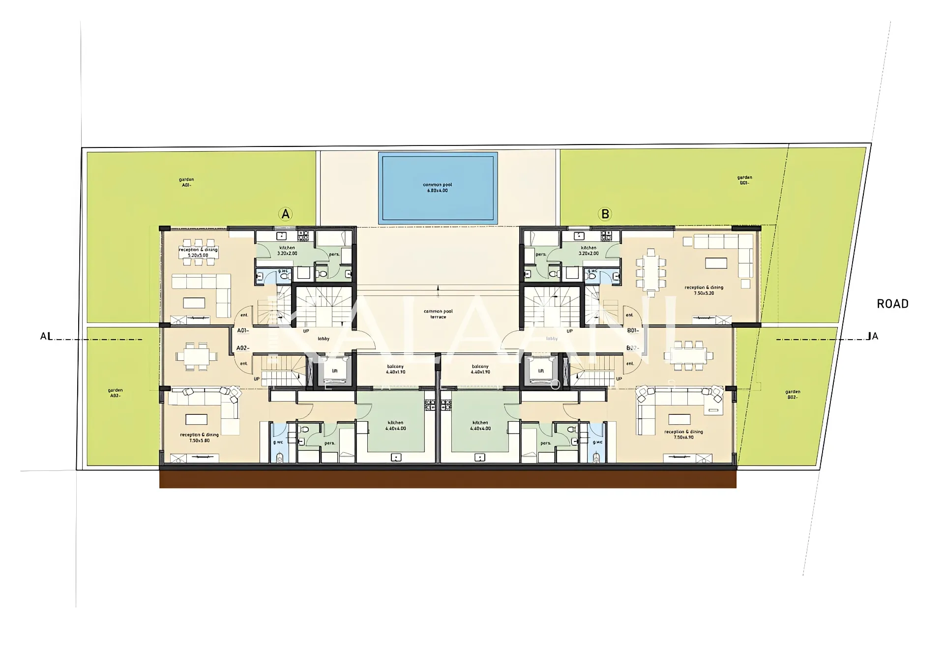 Apartment for sale in Faqra