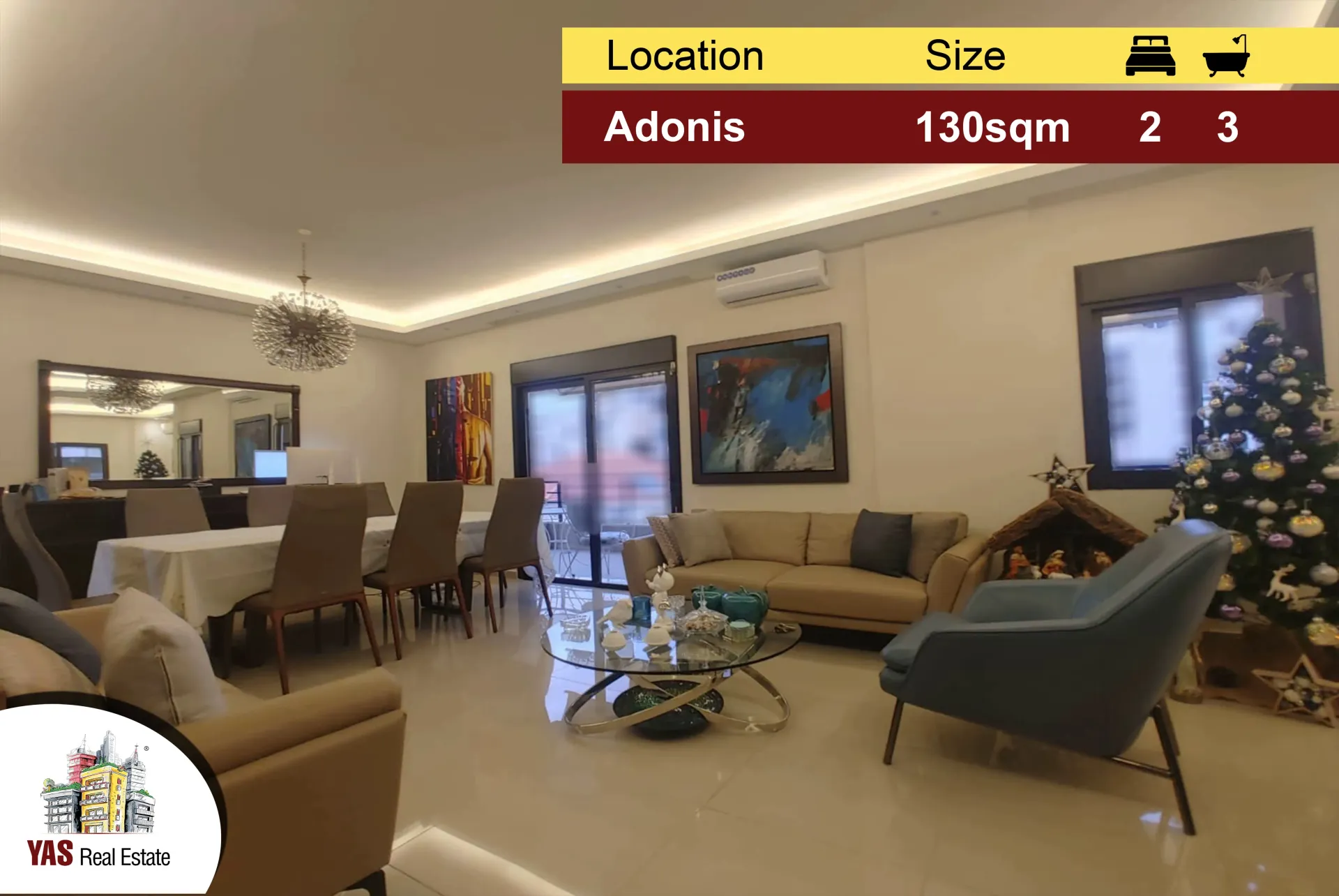 Apartment for Sale in Adonis - 2 bed, 3 bath