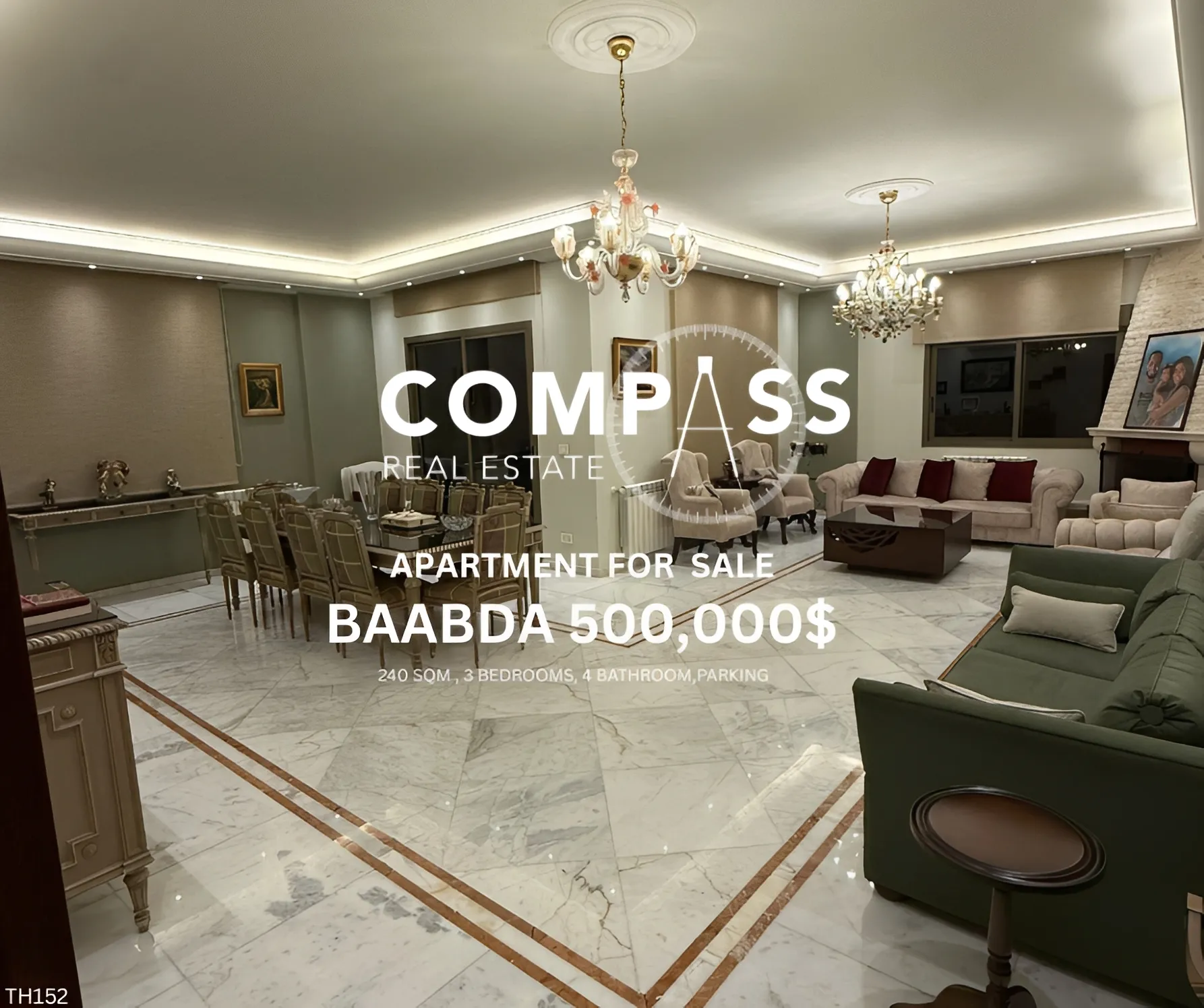 Apartment for sale in Baabda, Lebanon