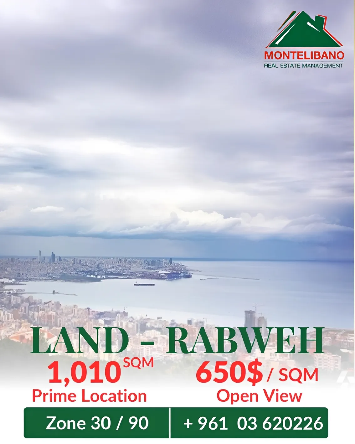 Residential Land for sale in Rabweh