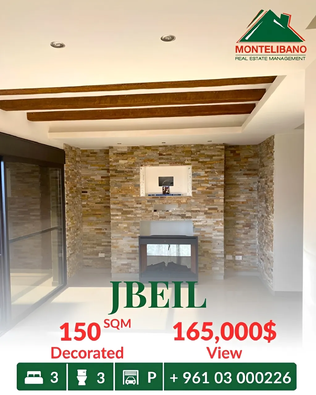 Apartment for sale in Jbeil, Lebanon
