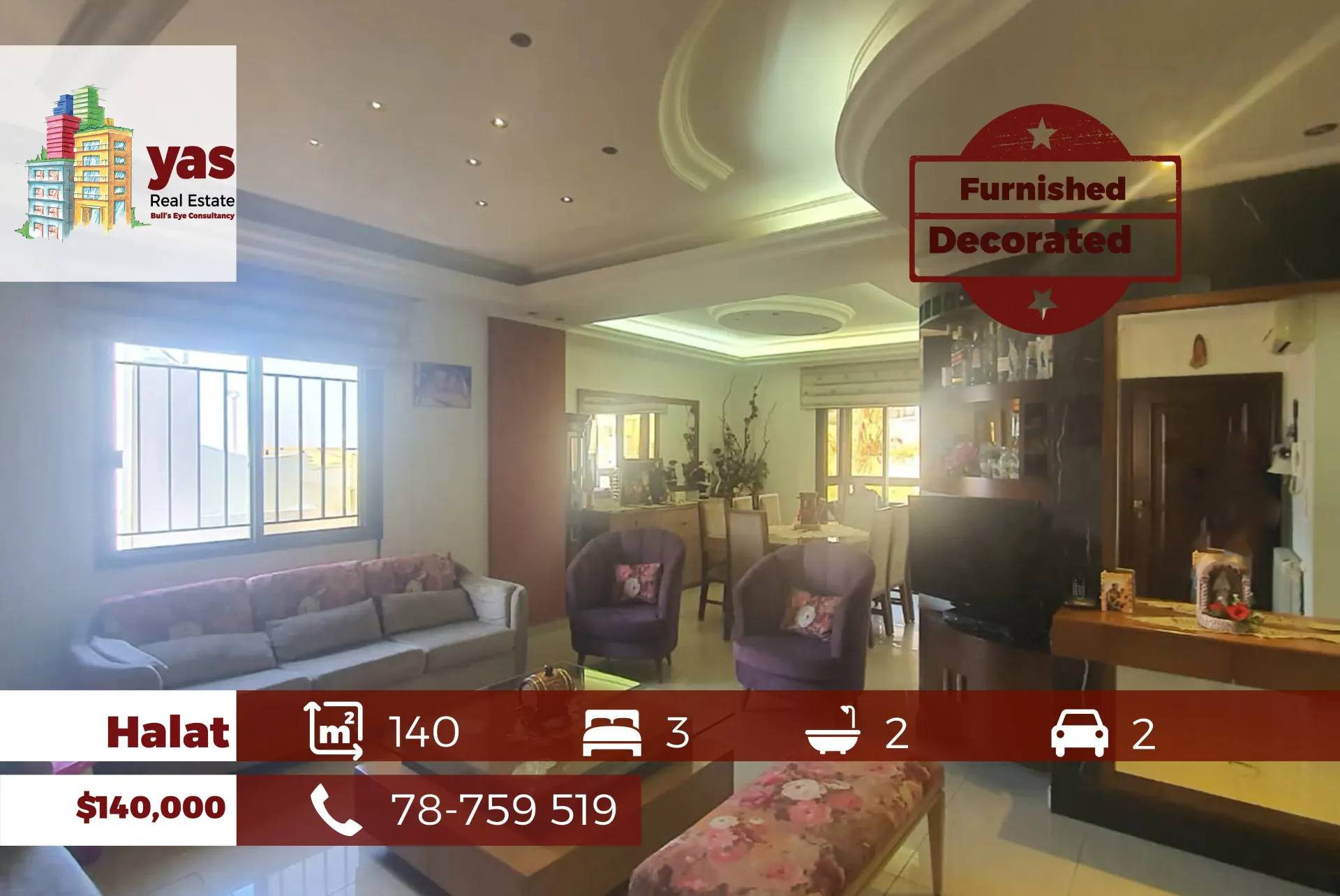 Apartment for Sale in Halat