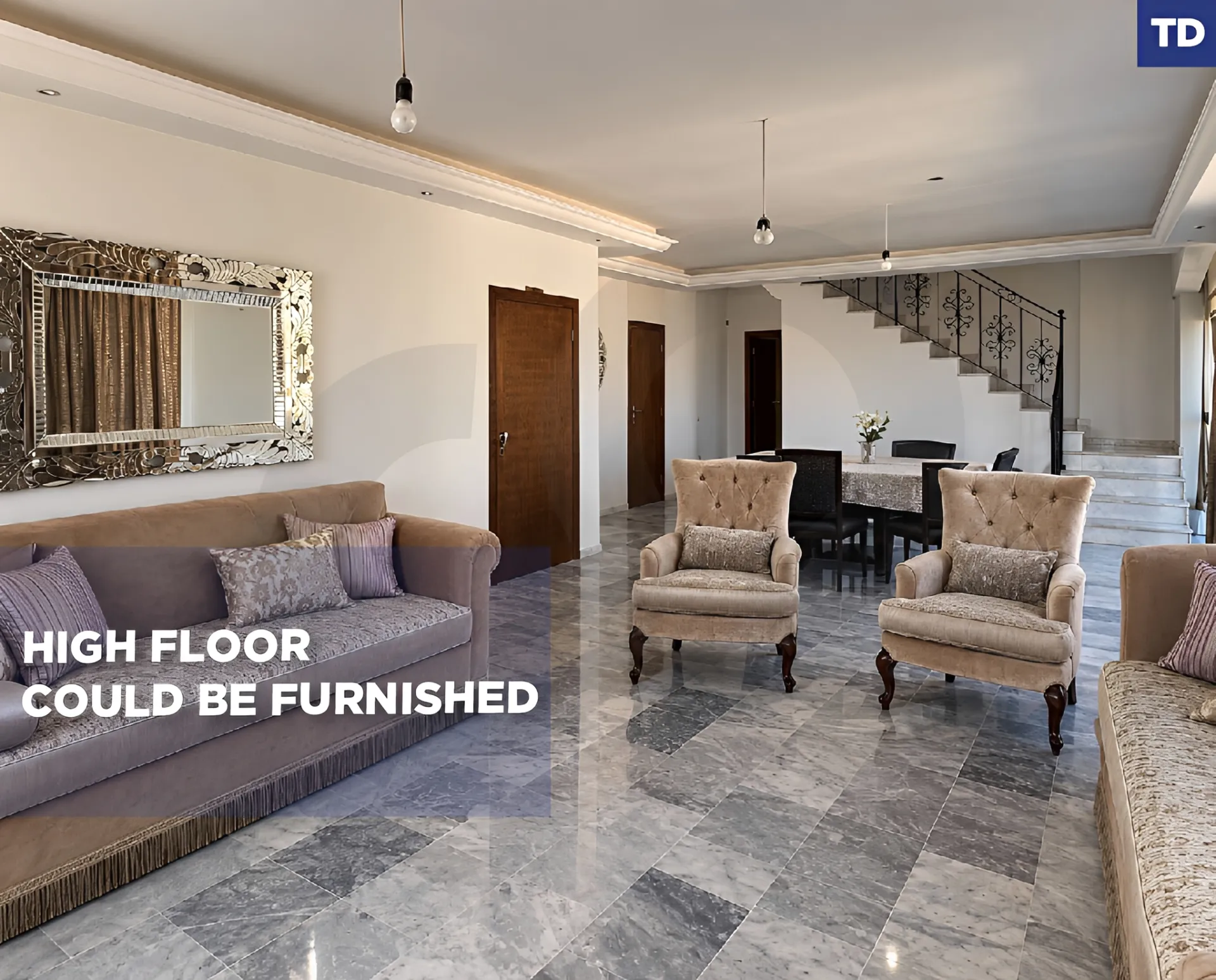 Duplex for rent in Bourj Abi Haydar