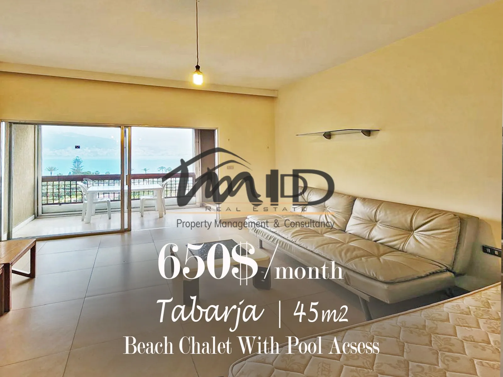 Chalet for rent in Tabarja, lebanon - 1 bed, 1.0 bath