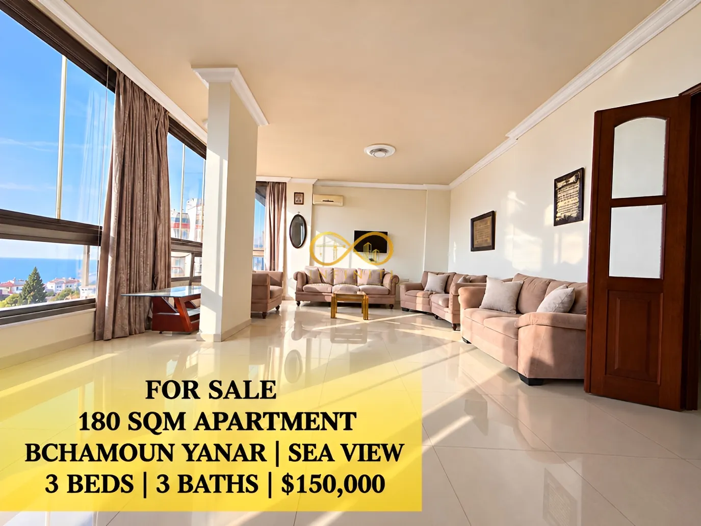 Apartment for sale in Bchamoun