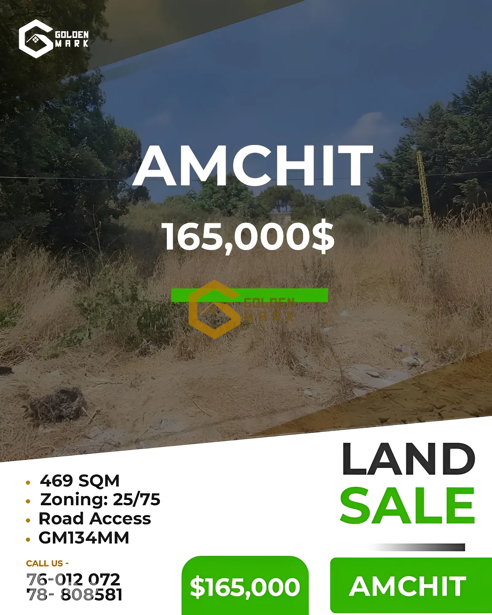 Land for Sale in Aamchit