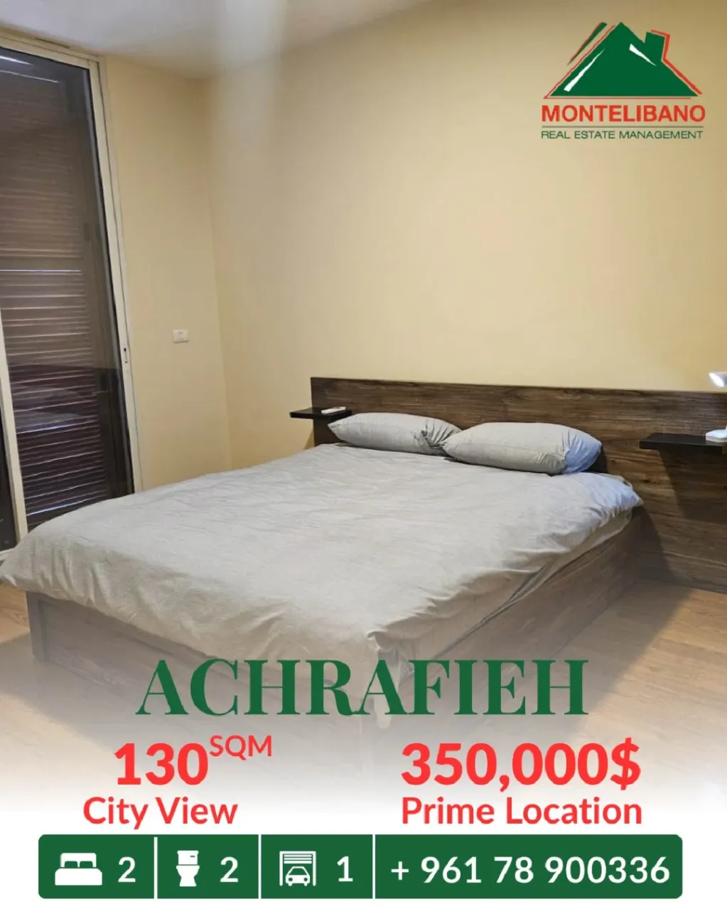 Apartment for sale in Achrafieh, Beirut, Lebanon