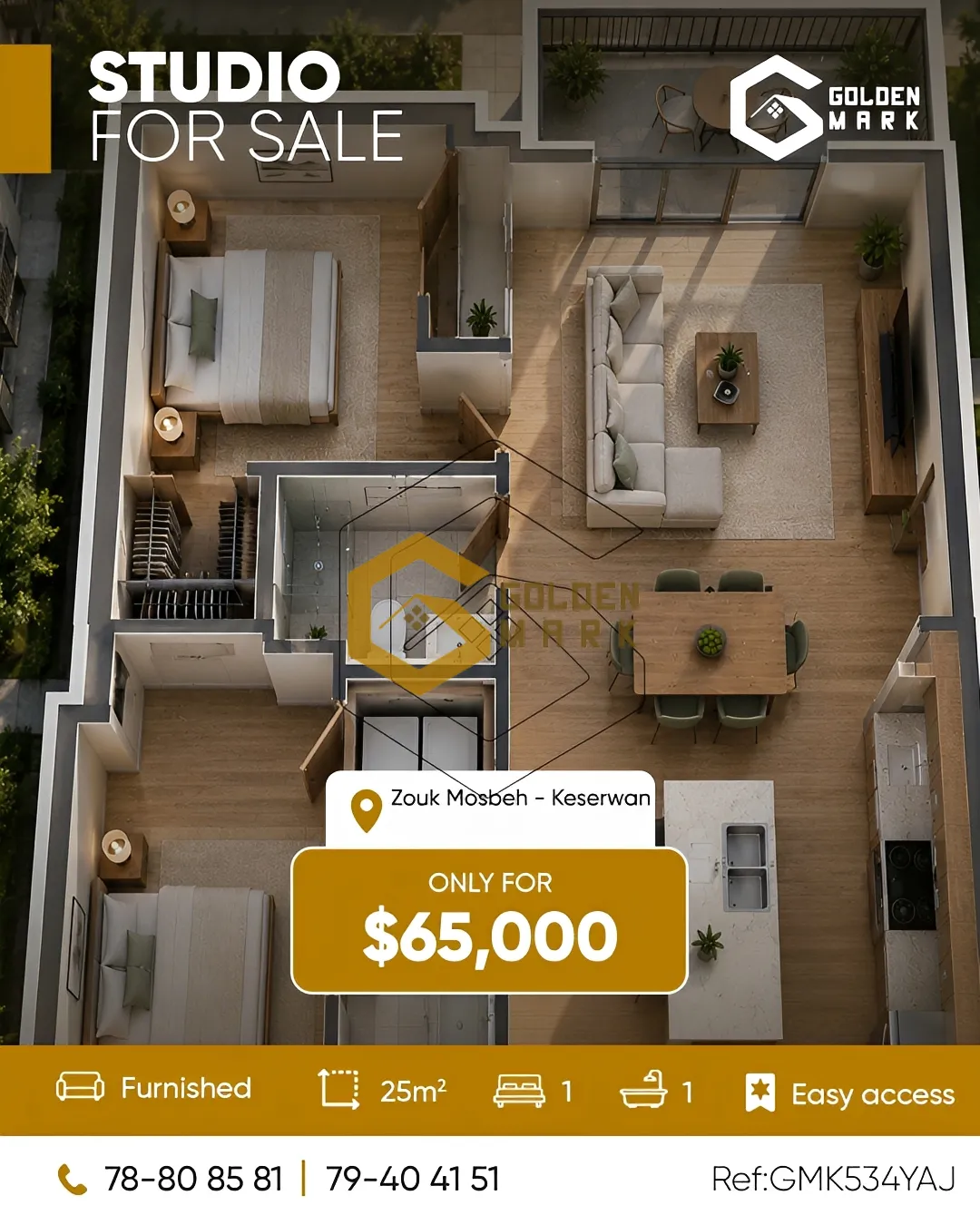Apartment for Sale in Zouk Mosbeh