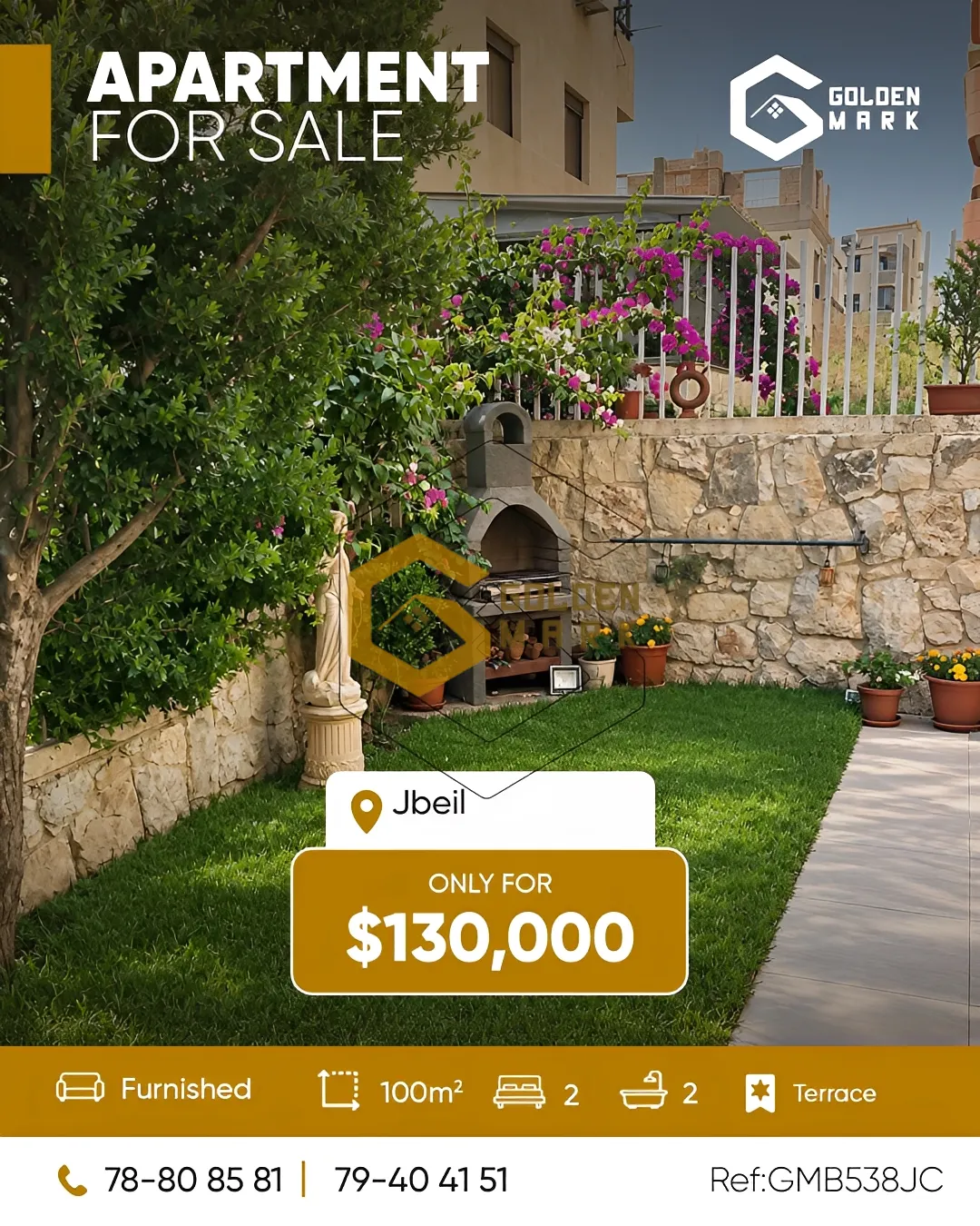 Apartment for Sale in Byblos