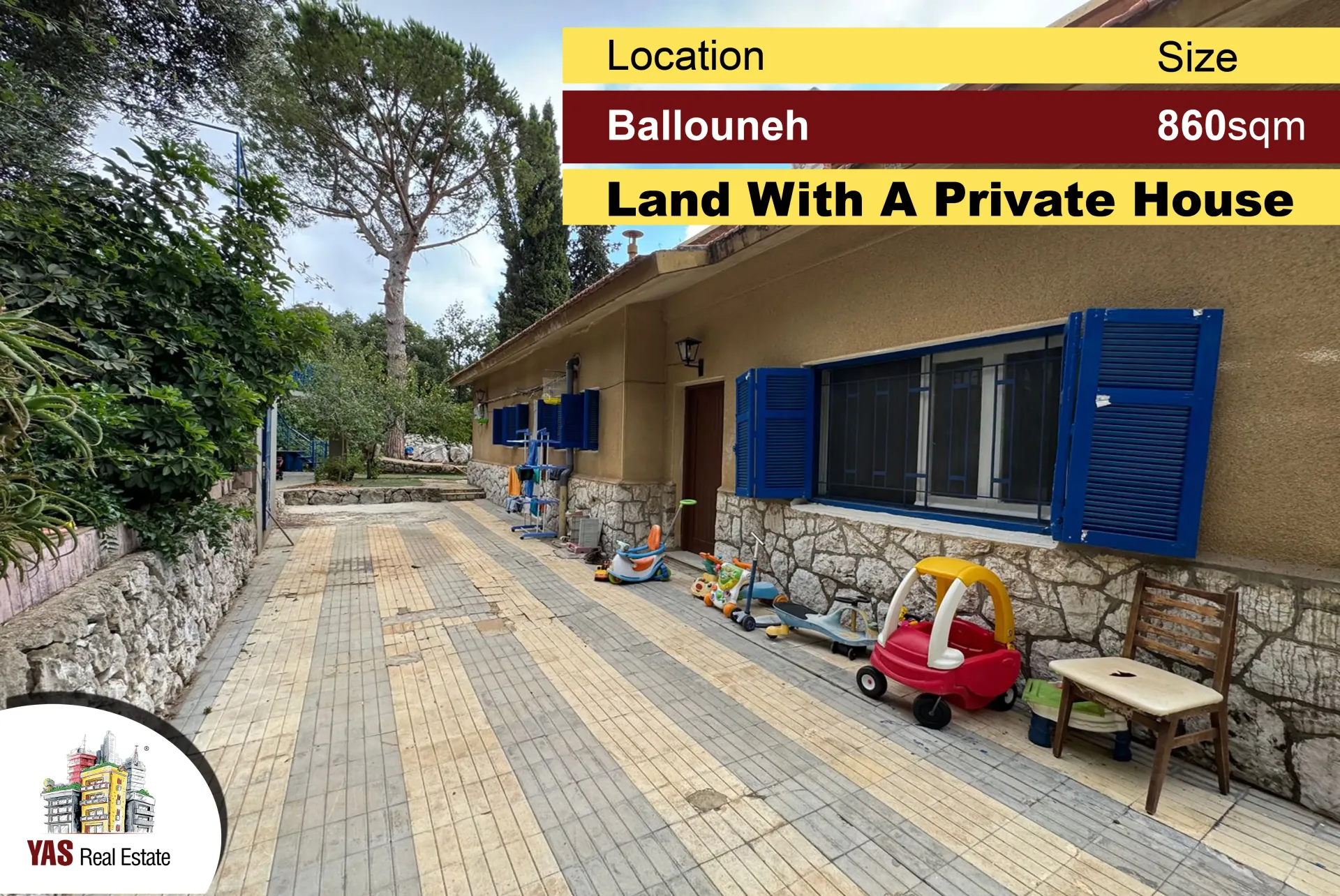 Land for Sale in Ballouneh