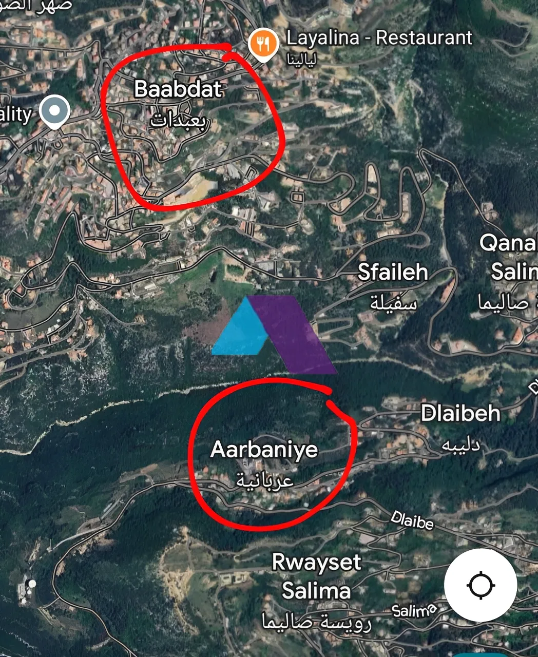 Land for Sale in Aarbaniye