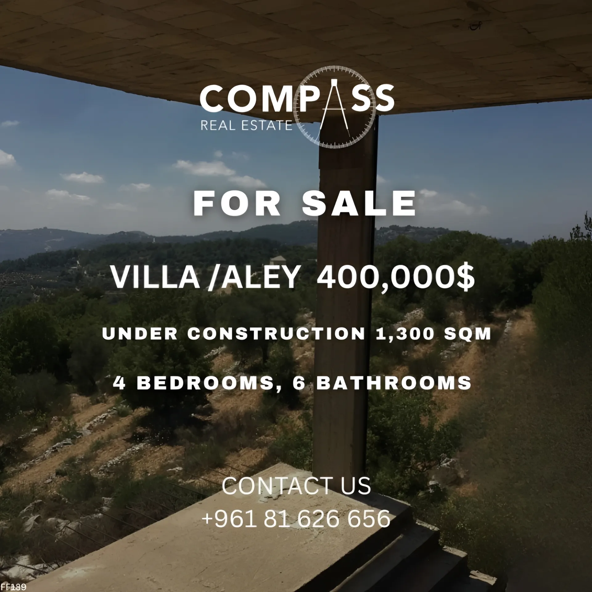Apartment for sale in Aley, Lebanon - 4 bed, 6 bath