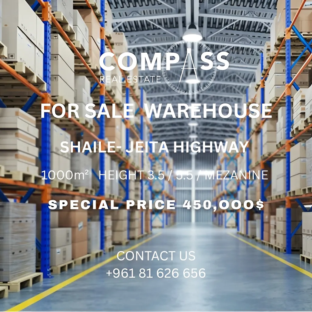 Warehouse for sale in Sehayleh, Lebanon