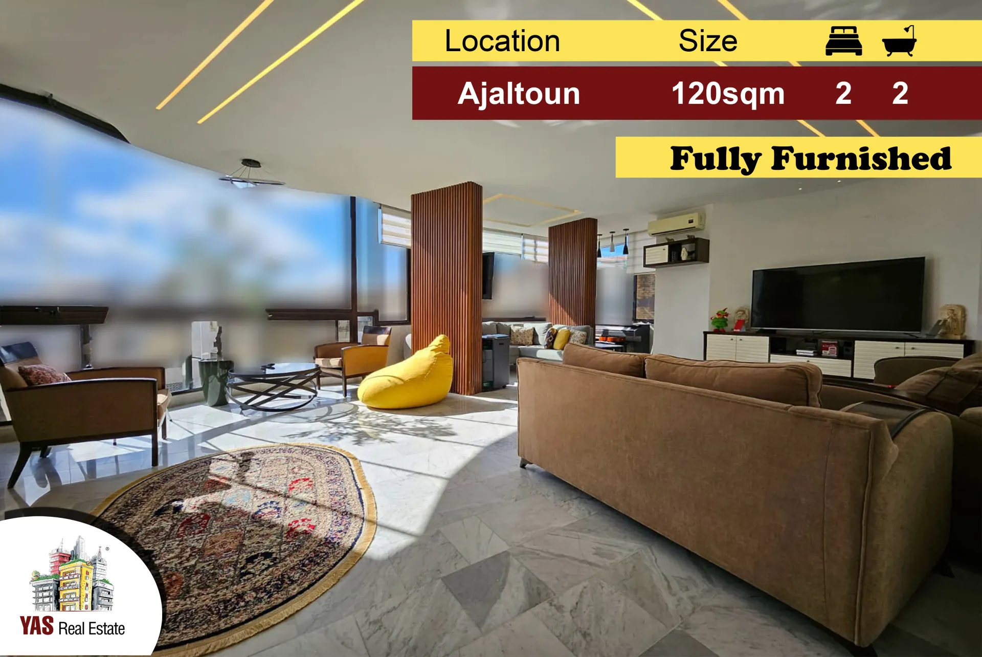 Apartment for Sale in Ajaltoun