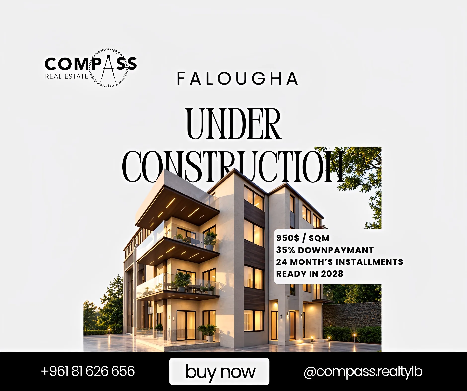 Apartment for sale in Falougha