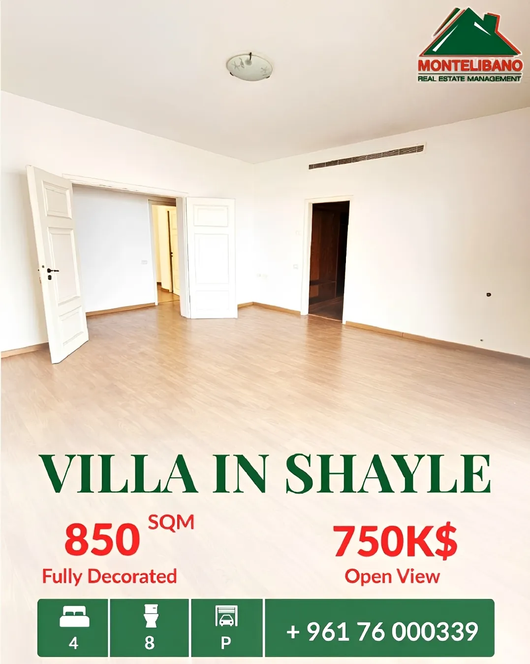 Villa for sale in Sehayleh, Lebanon