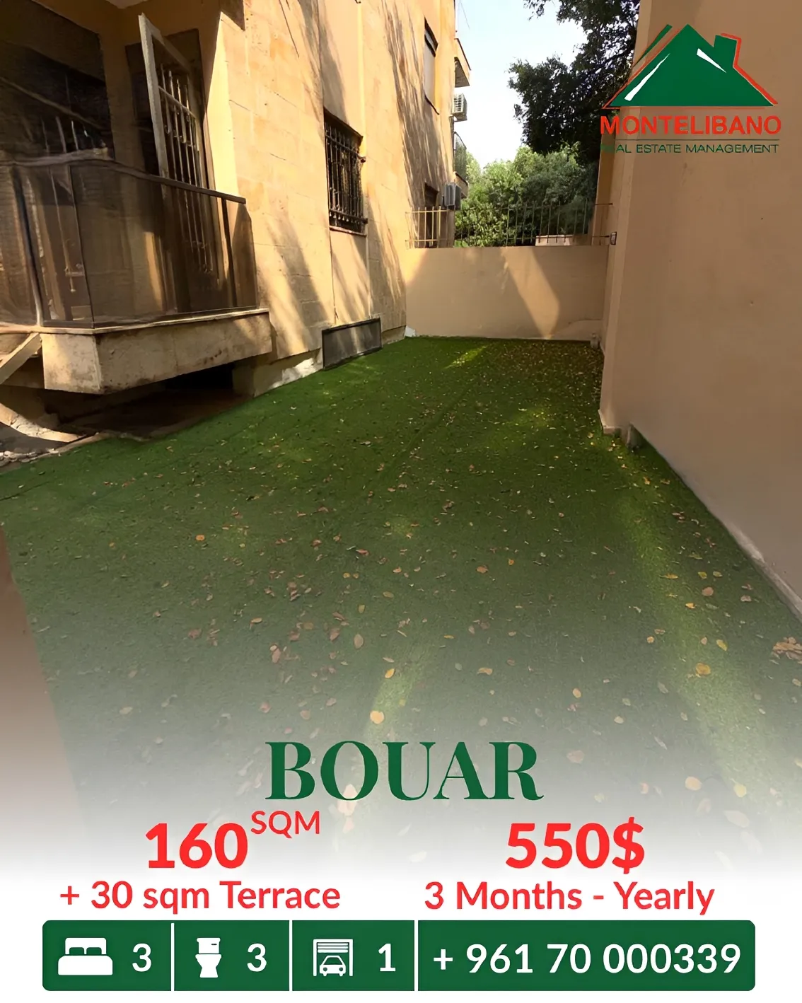 Apartment for rent in Bouar