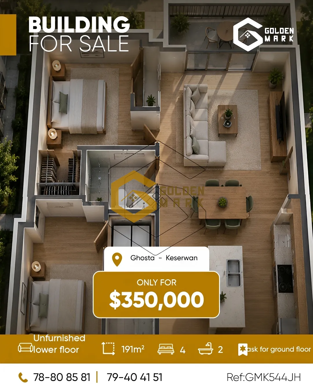 House for Sale in Ghosta