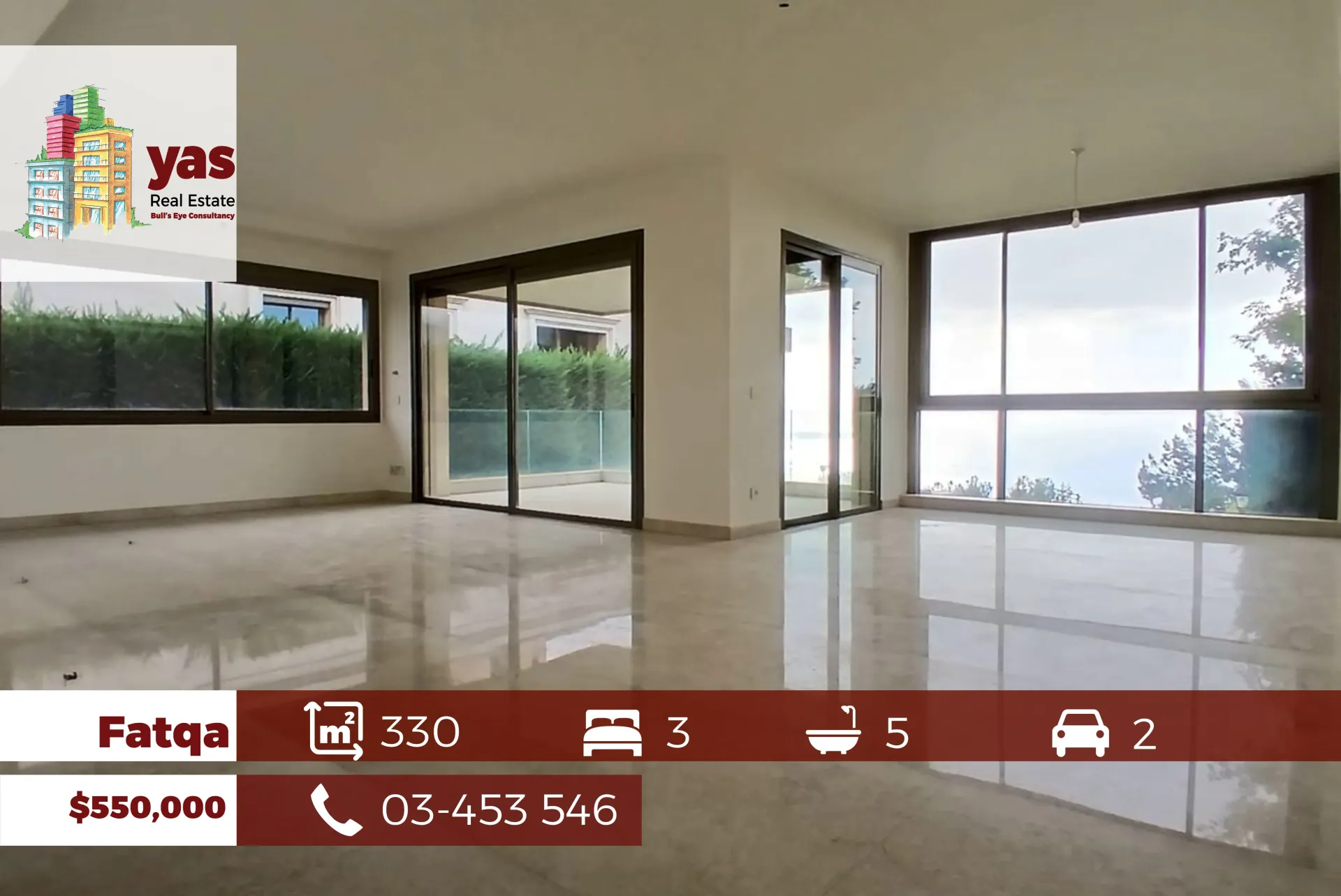 Apartment for Sale in Fatqa - 3 bed, 5 bath