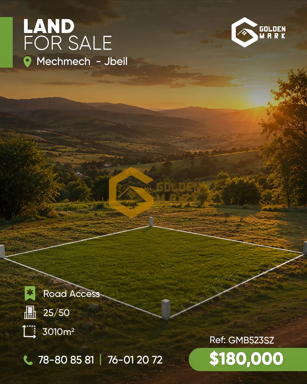 Land for Sale in Mechmech