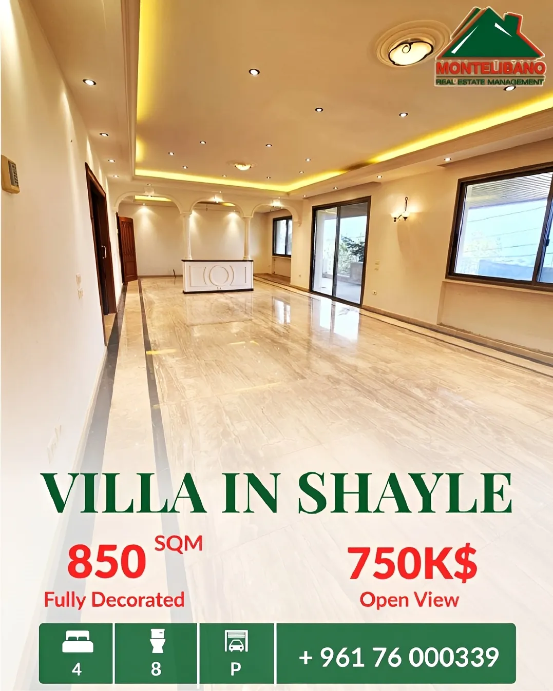 Villa for sale in Sehayleh, Lebanon