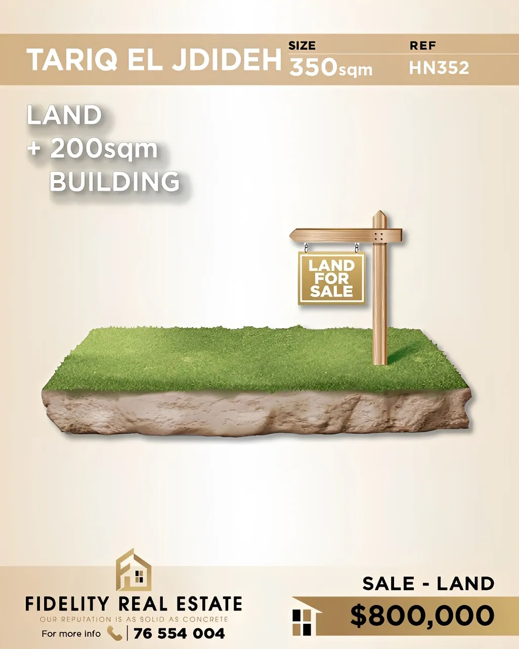 Residential Land for sale in Tariq El Jdideh, Beirut, Lebanon