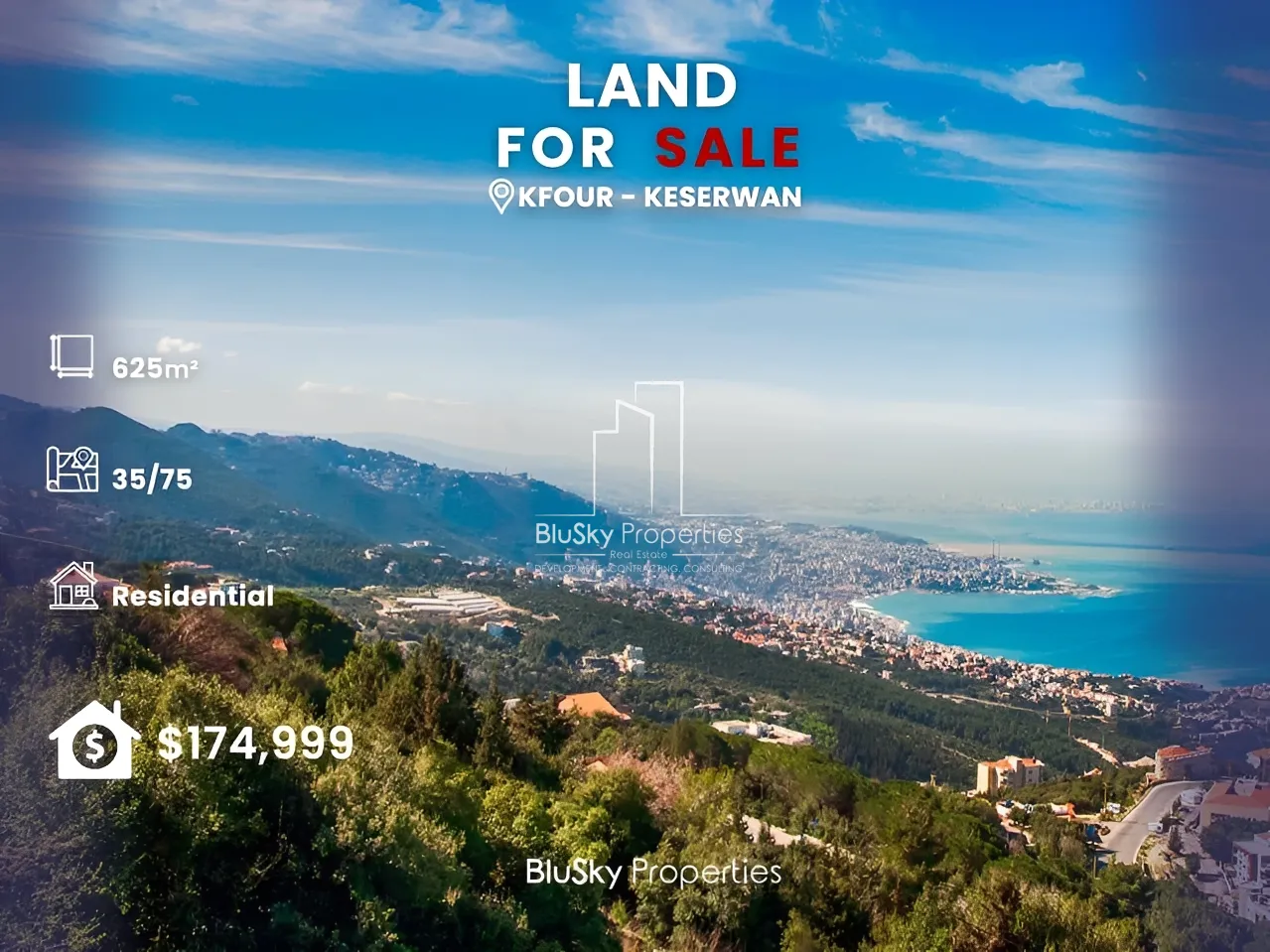 Land for Sale in Kfour