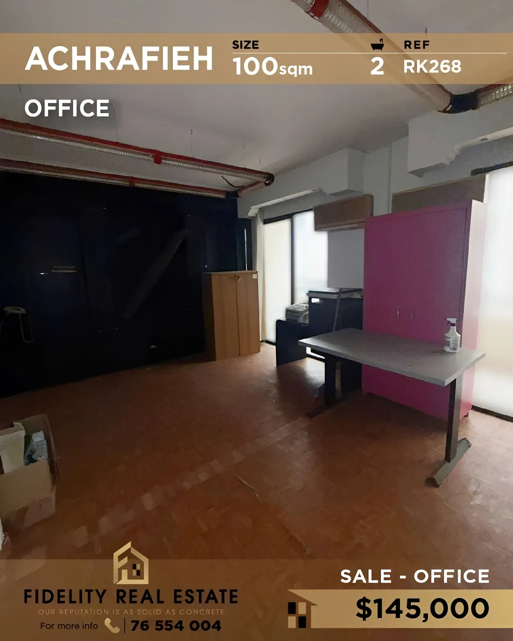 Office for sale in Achrafieh, Beirut, Lebanon