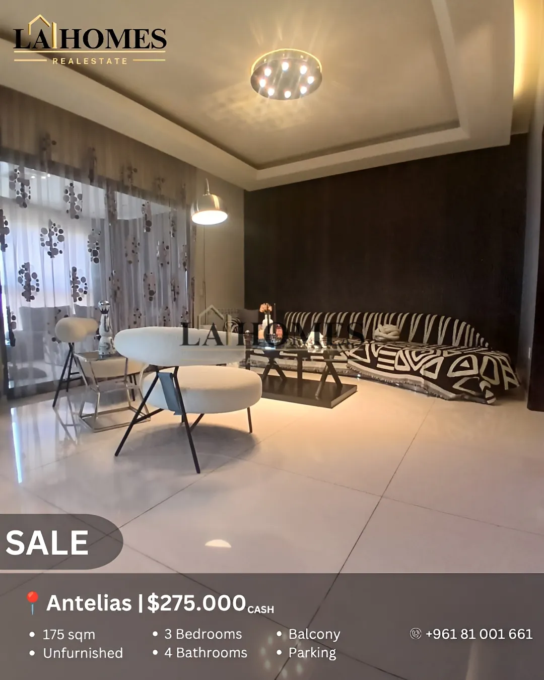 Apartment for sale in Antelias