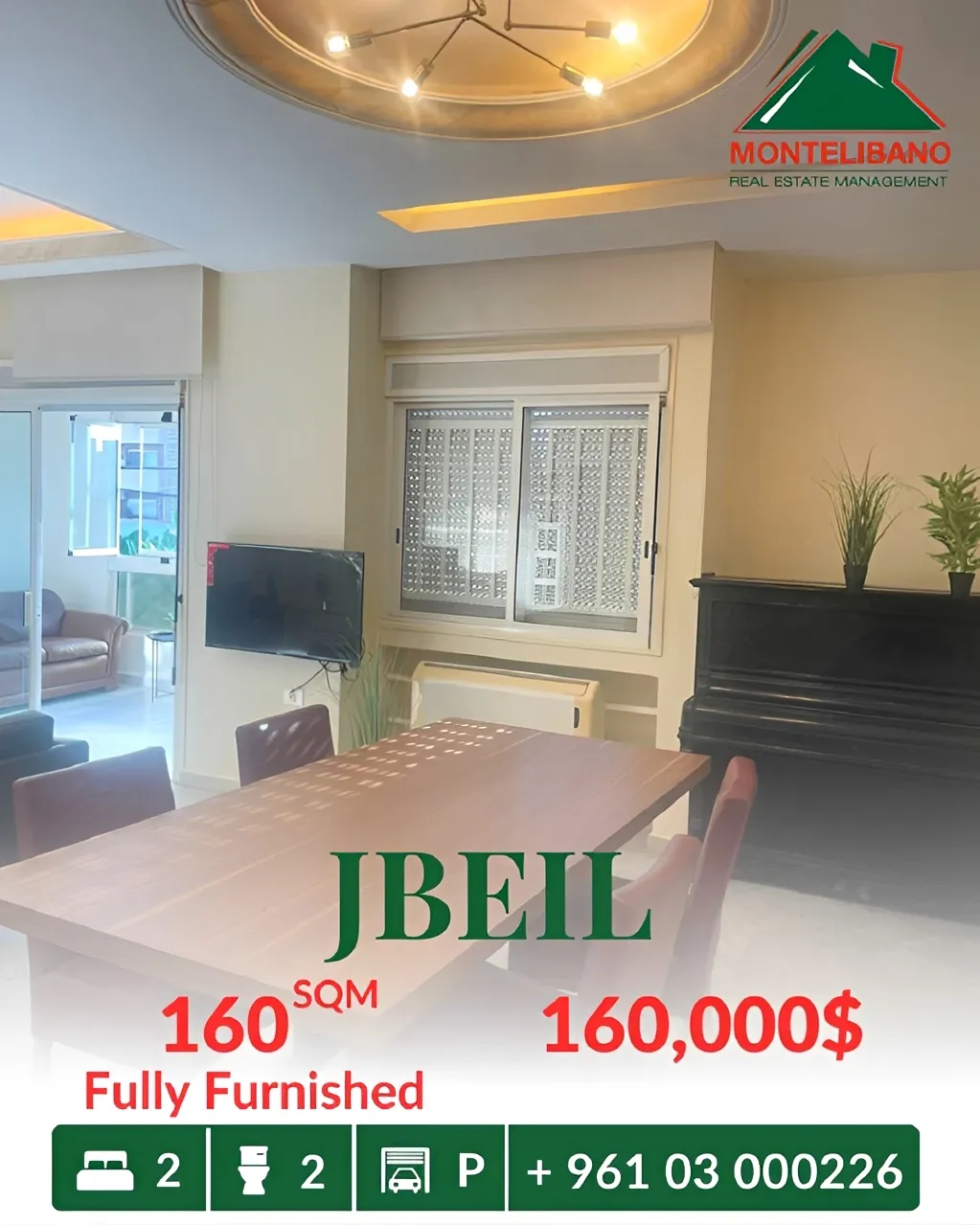 Apartment for sale in Jbeil, Lebanon