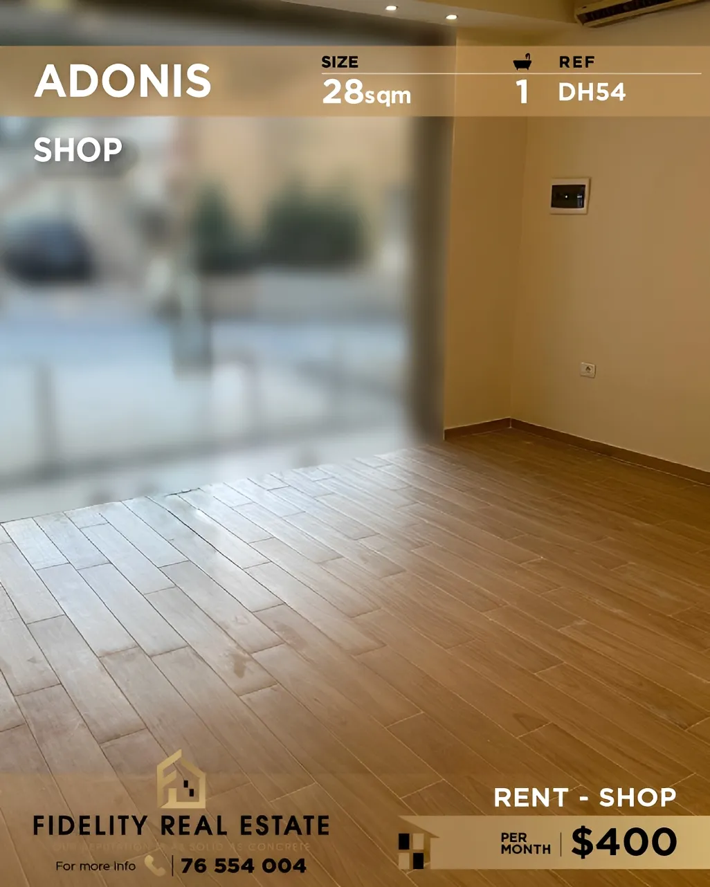 Shop for rent in Adonis, Lebanon