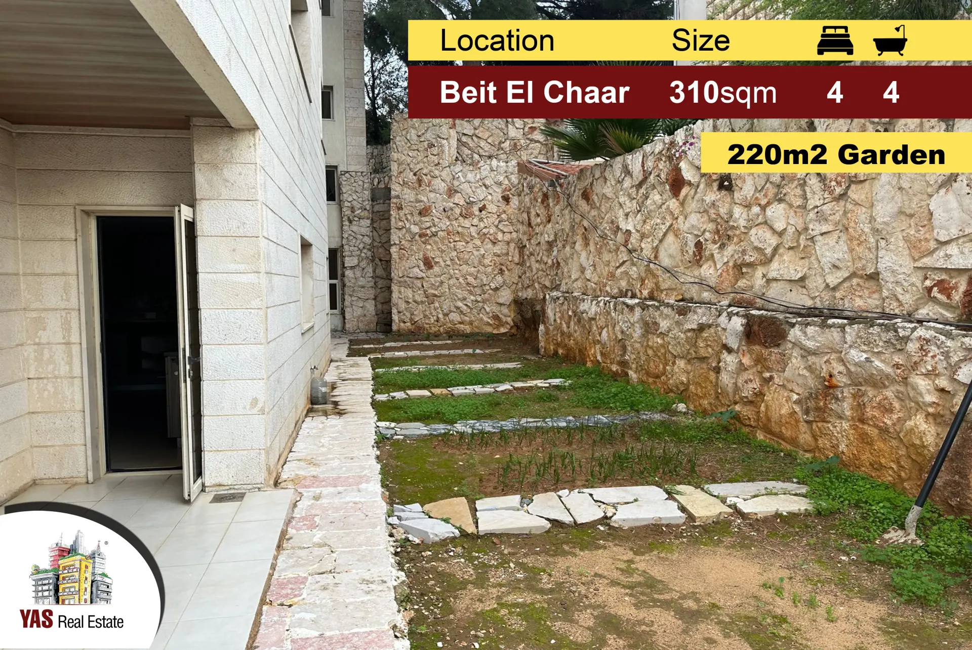 Apartment for Sale in Beit El Chaar - 4 bed, 4 bath