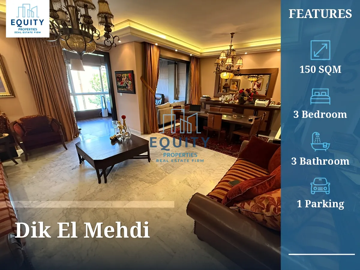 Apartment for sale in Dik El Mehdi