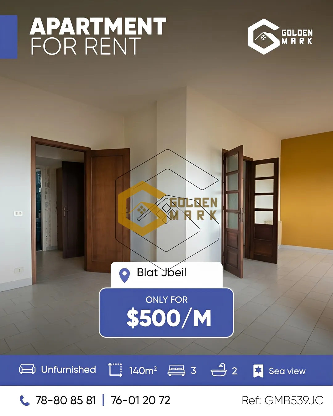 Apartment for Rent in Blat