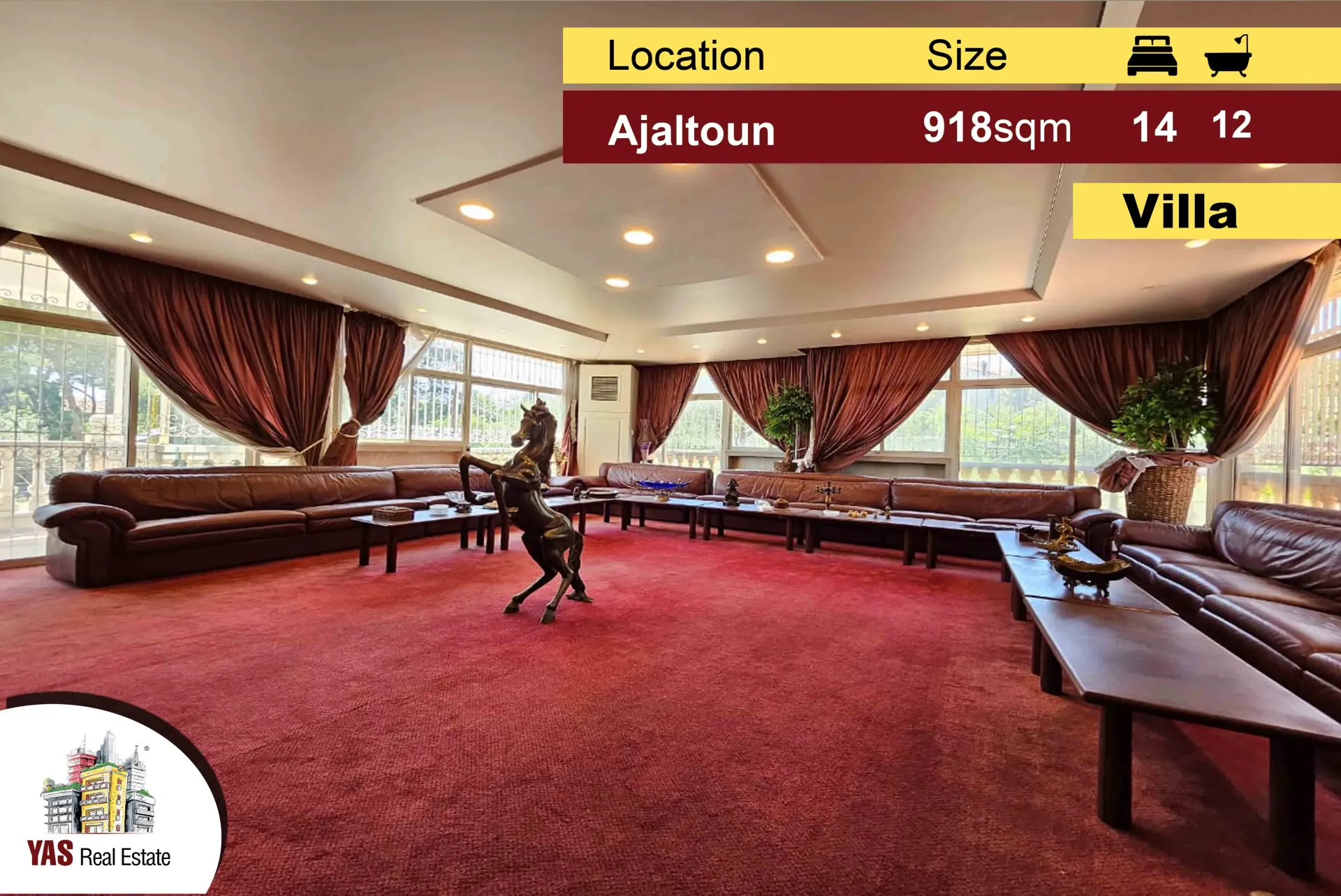 Villa for Sale in Ajaltoun