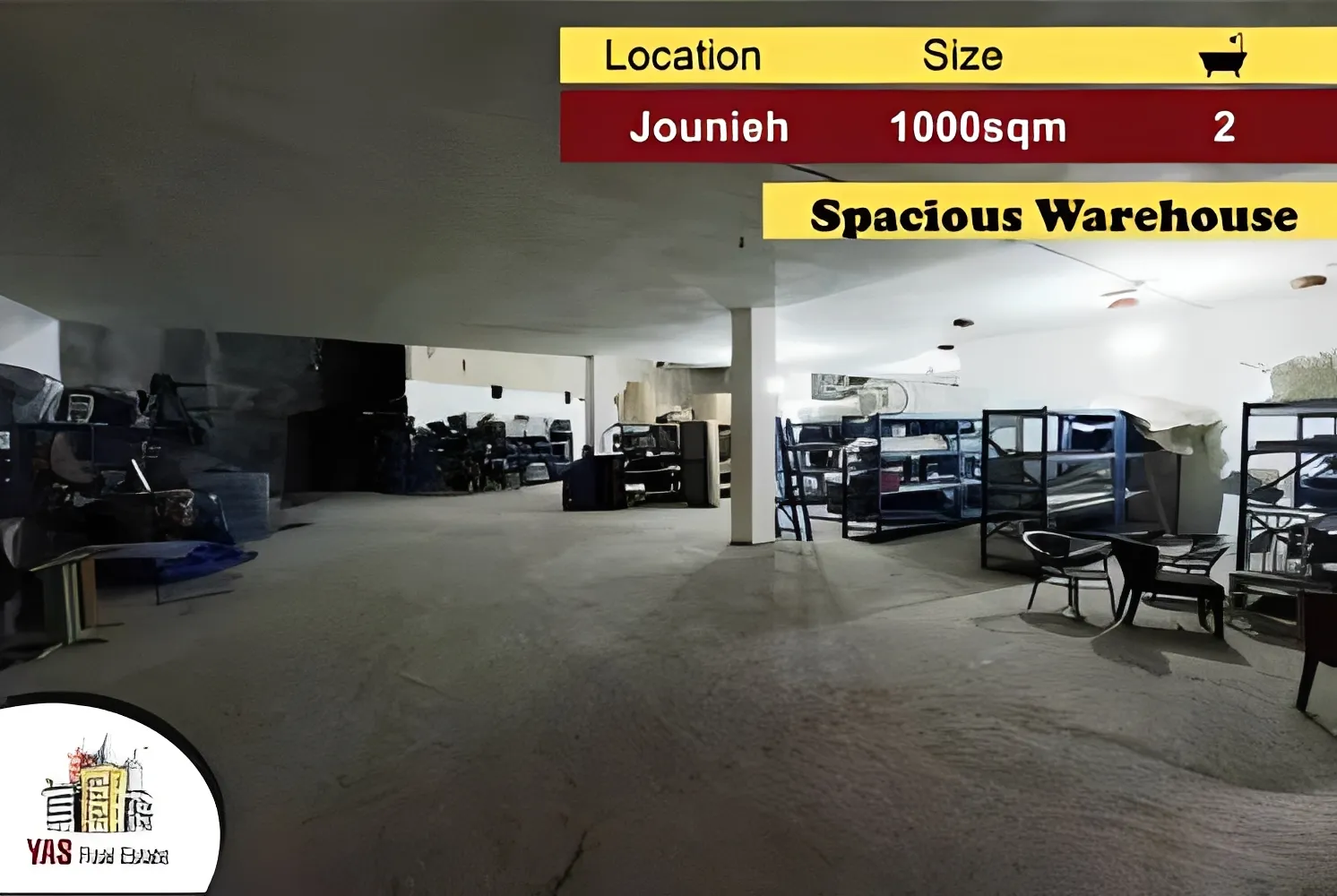 Warehouse for sale in Jounieh