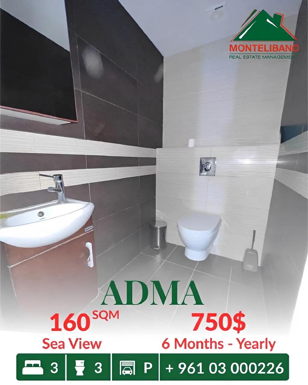 Apartment for rent in Adma w Dafnah