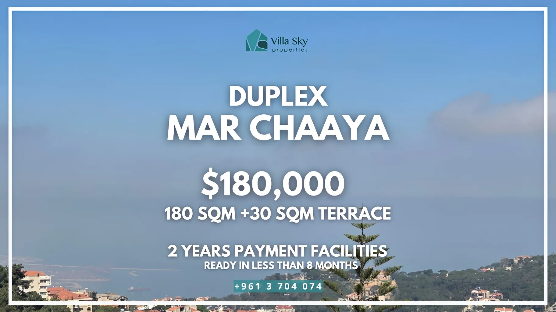 Duplex for sale in Mar Chaaya, Lebanon