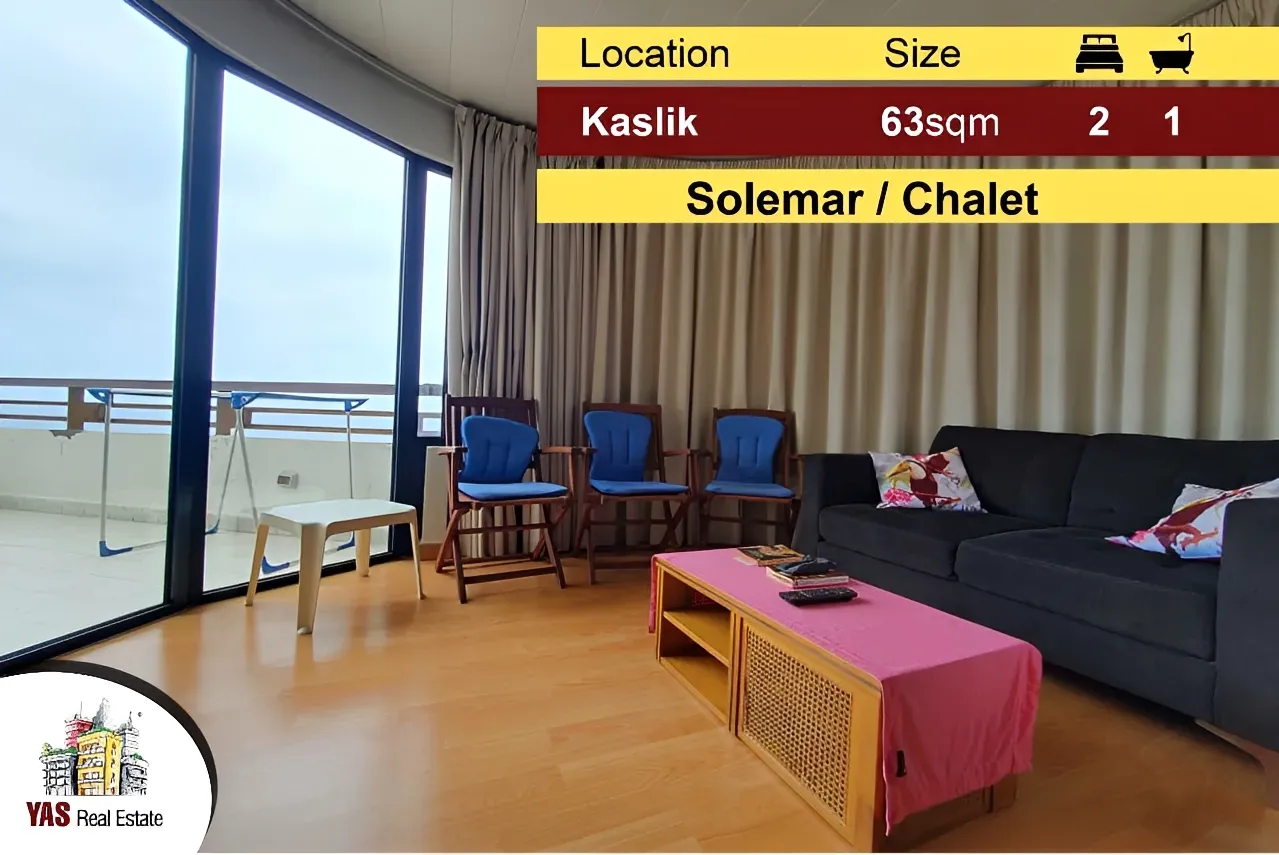 Chalet for Sale in Kaslik - 2 bed, 1 bath
