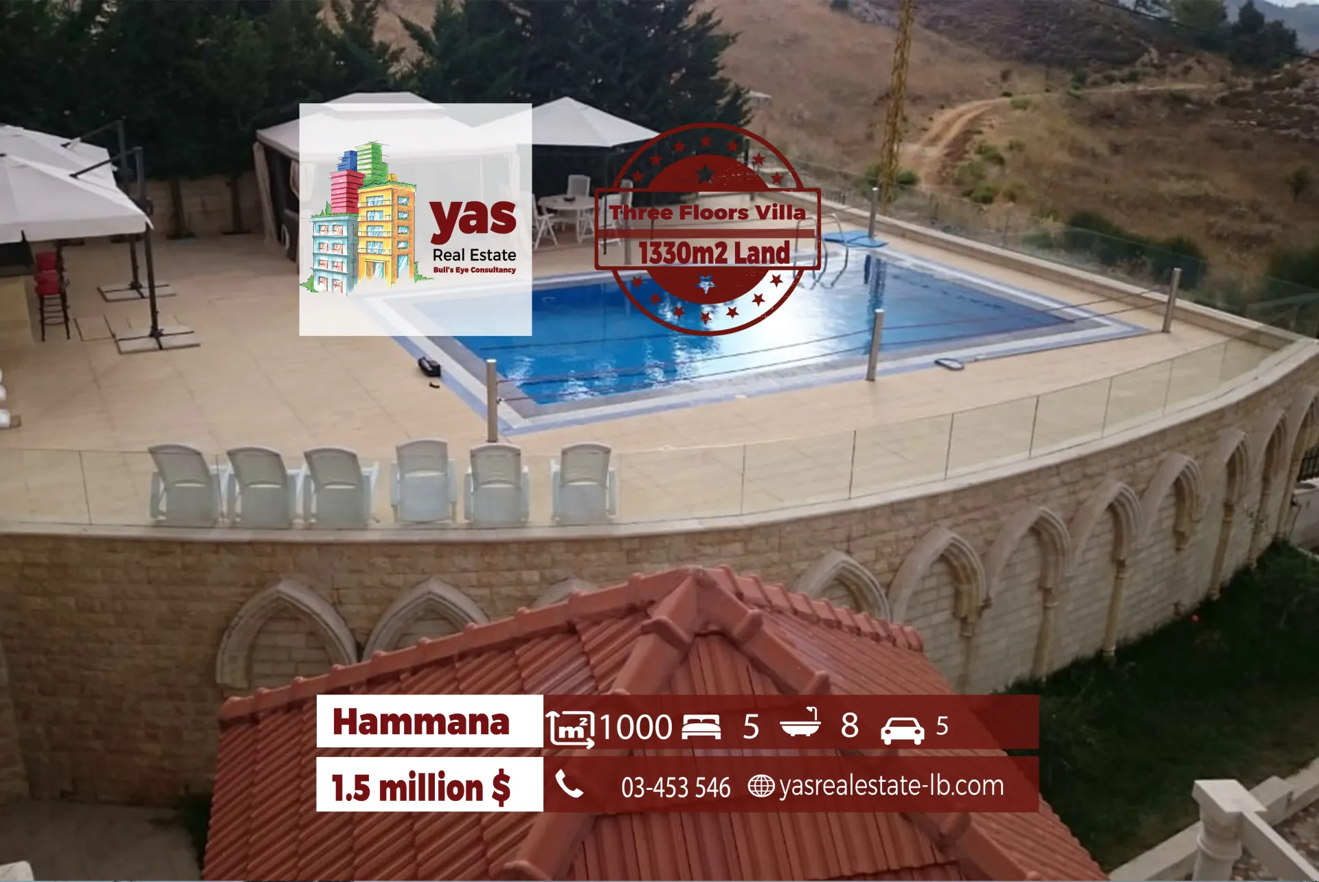 Villa for Sale in Hammana - 5 bed, 8 bath