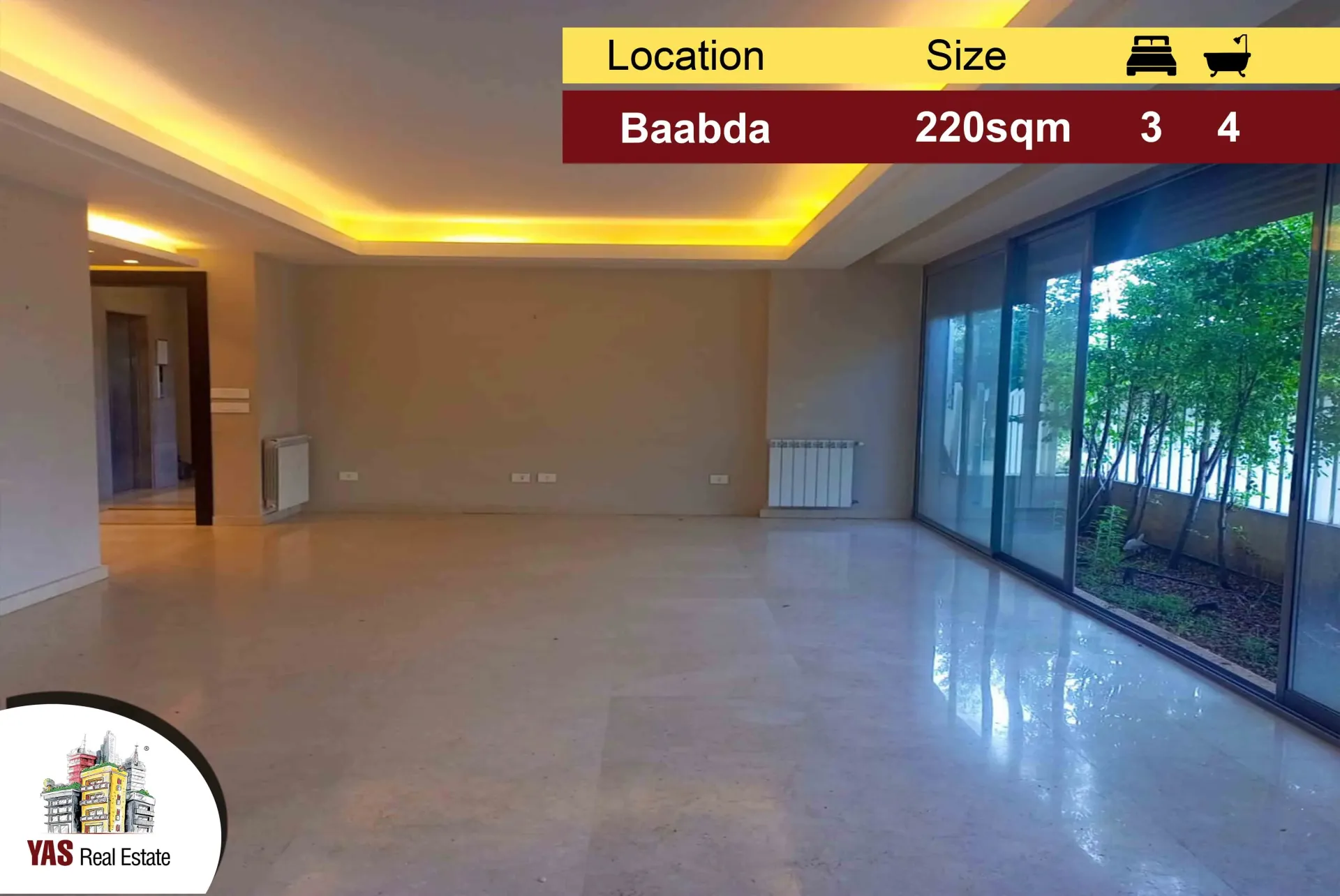 Apartment for Sale in Baabda