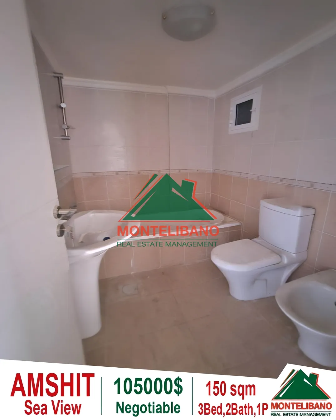 Apartment for Sale in Aamchit, Lebanon