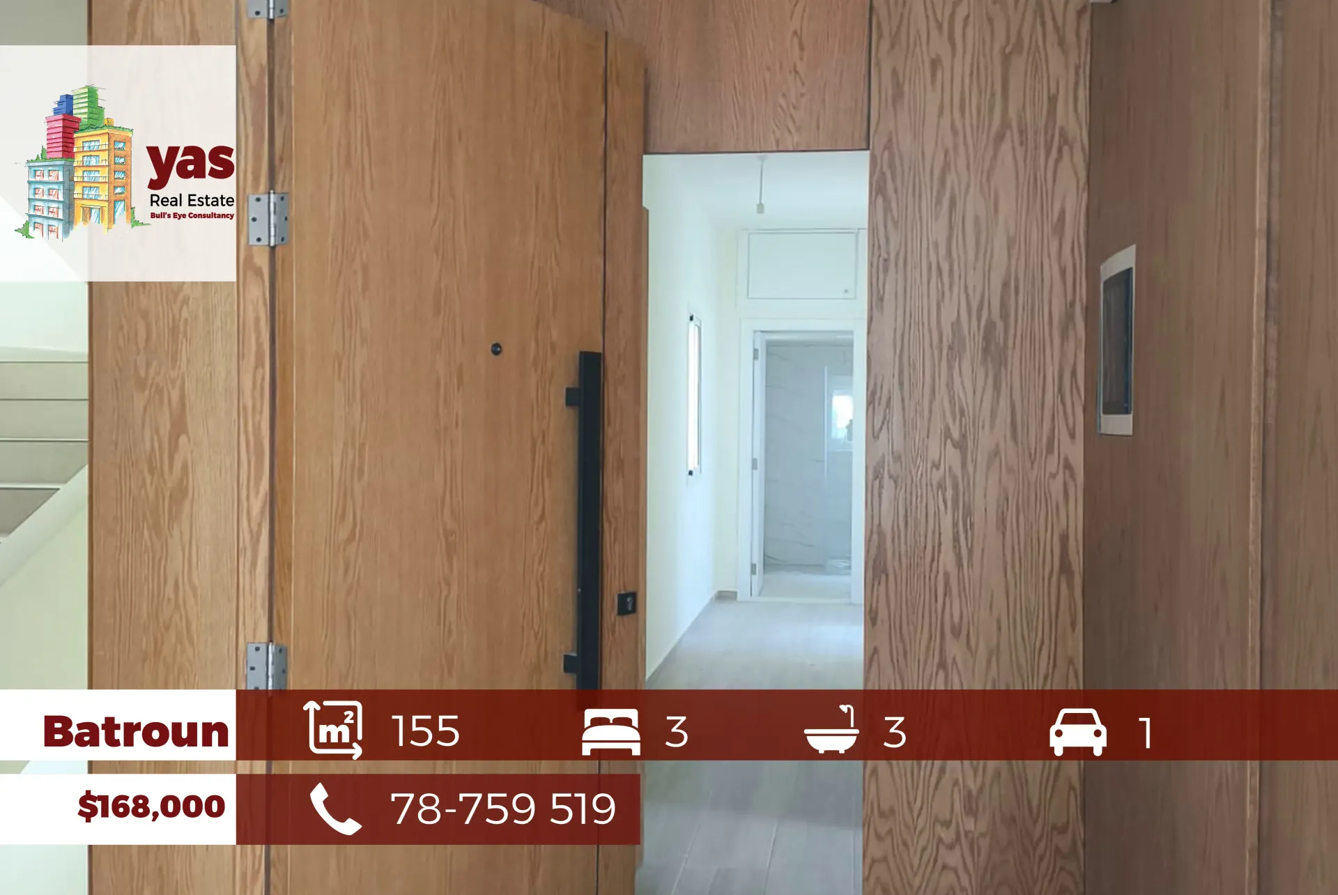 Apartment for Sale in Batroun