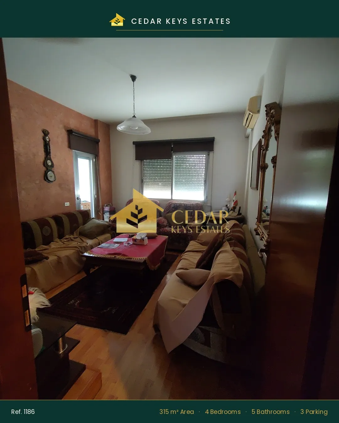 Apartment for sale in Hazmieh, Lebanon