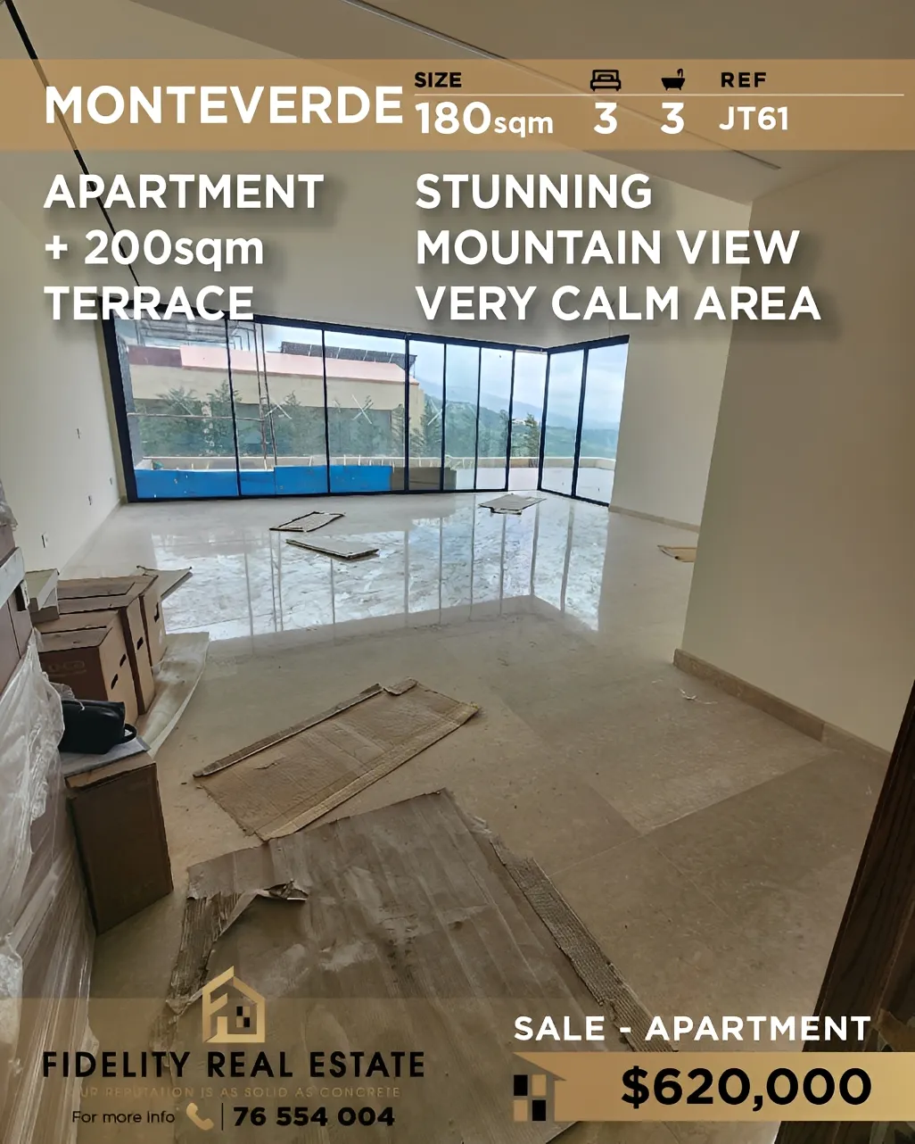 Apartment for sale in Monteverde Main Street، Lebanon