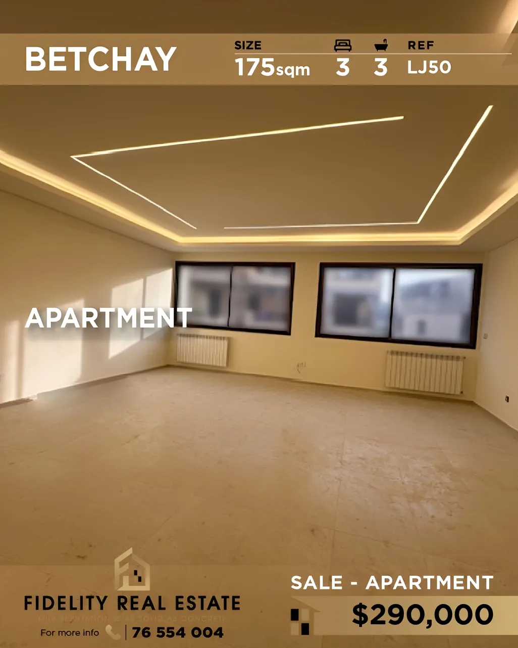 Apartment for sale in Boutchay, Lebanon