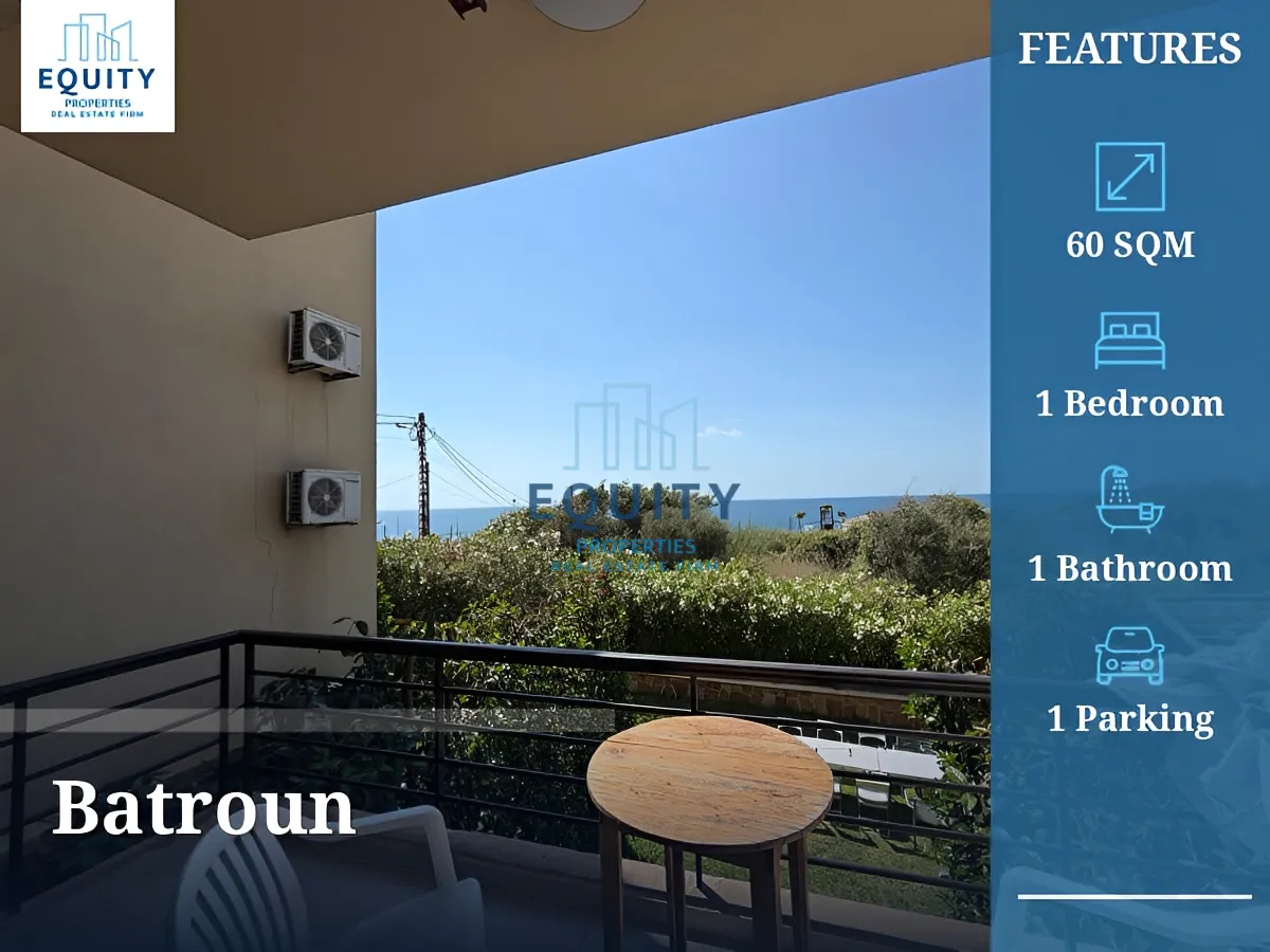 Apartment for rent in Batroun