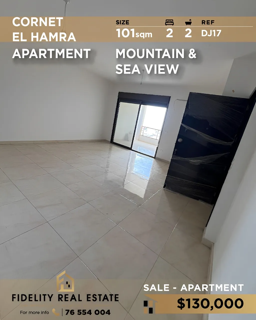 Apartment for sale in Qornet El Hamra, Lebanon