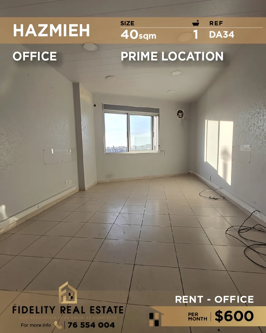Office for rent in Hazmieh, Lebanon