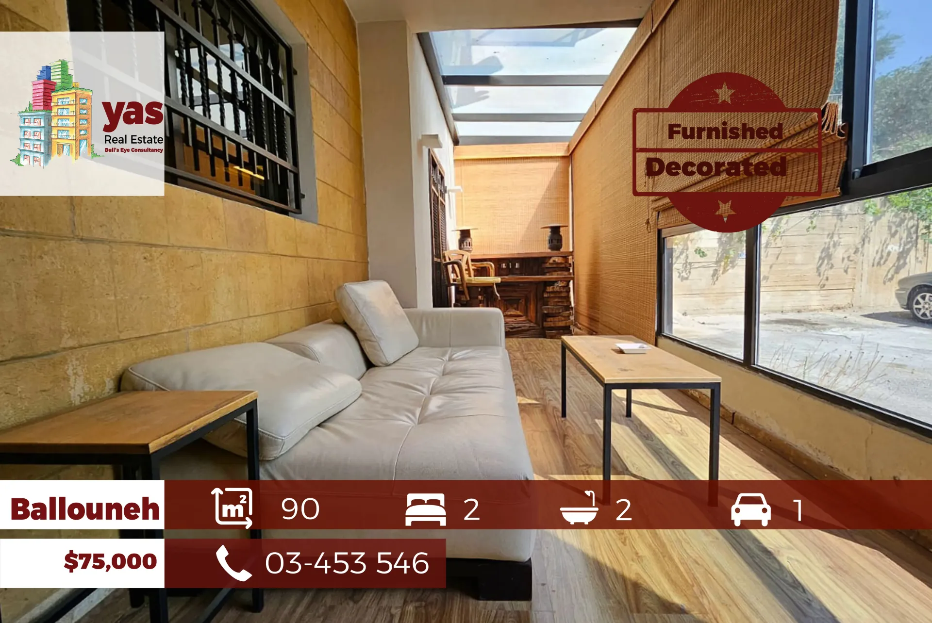 Apartment for Sale in Ballouneh